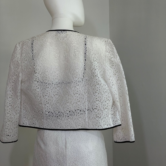 Bob Mackie Eyelet Dress with Bolero - Picture 12 of 15